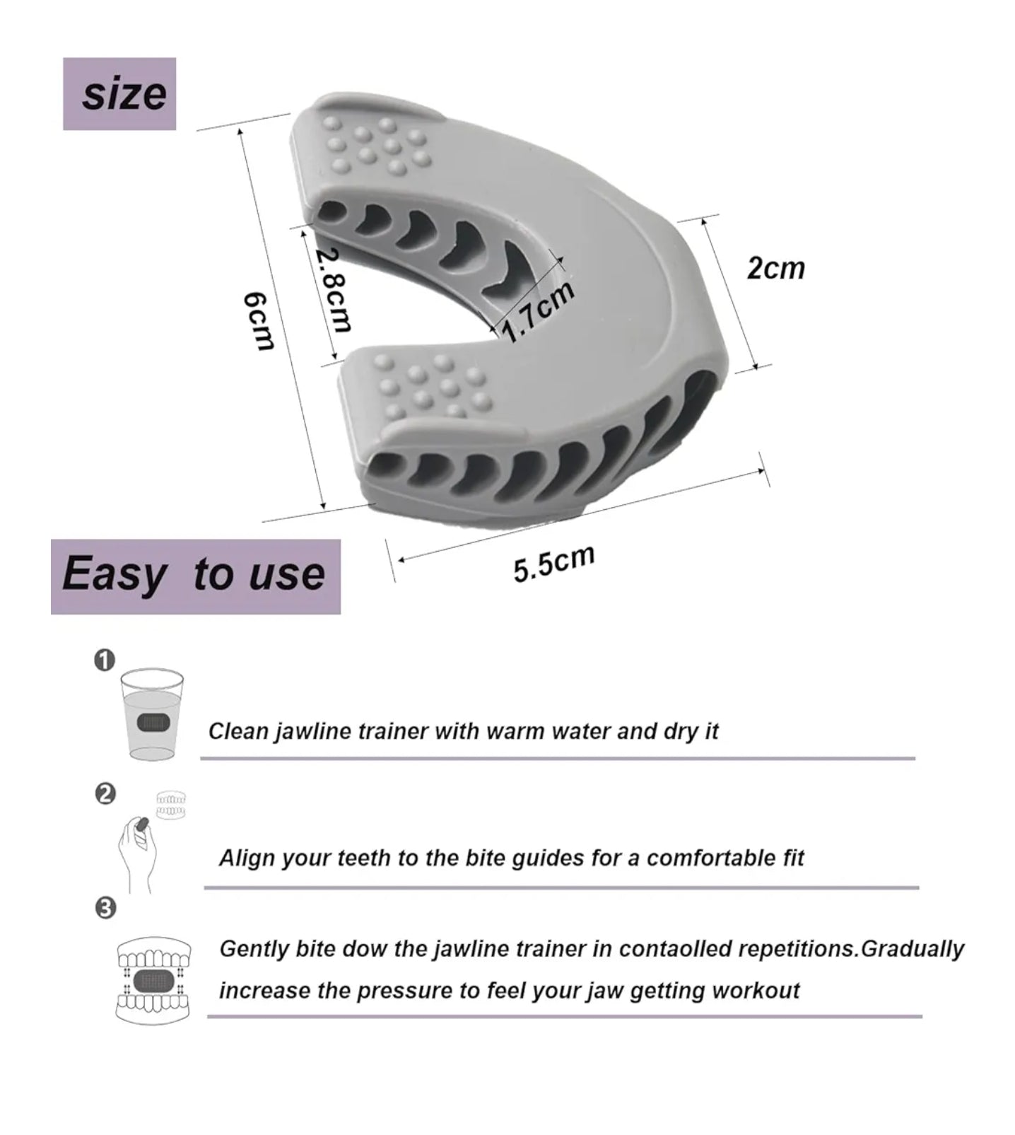 Monvare Jawline Sculptor & Face Slimming Exerciser
